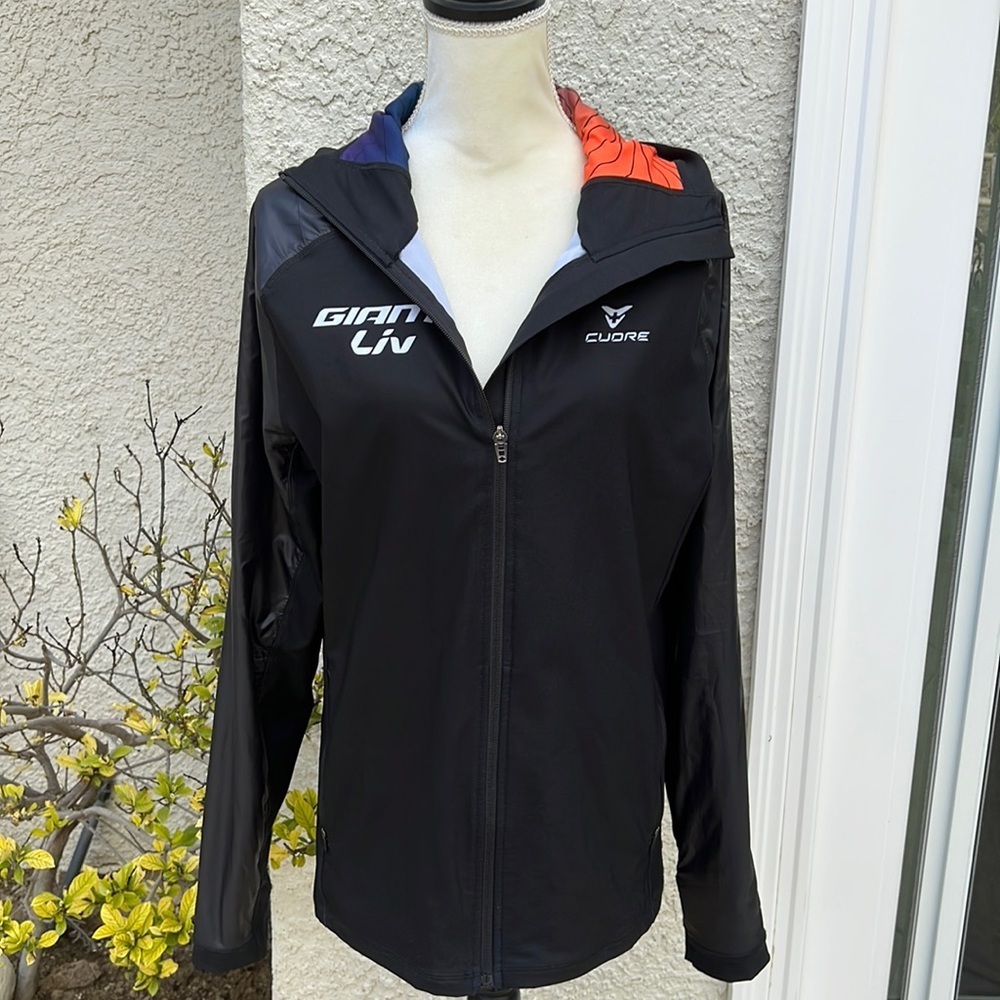 Cuore of Switzerland Giant Liv Hooded Women's Cycling Jacket Size S